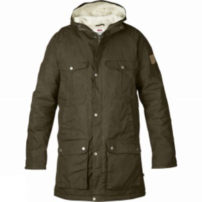 Fjallraven Mens Greenland Winter Parka Dark Olive Fjallraven Mens Greenland Winter Parka Dark Olive